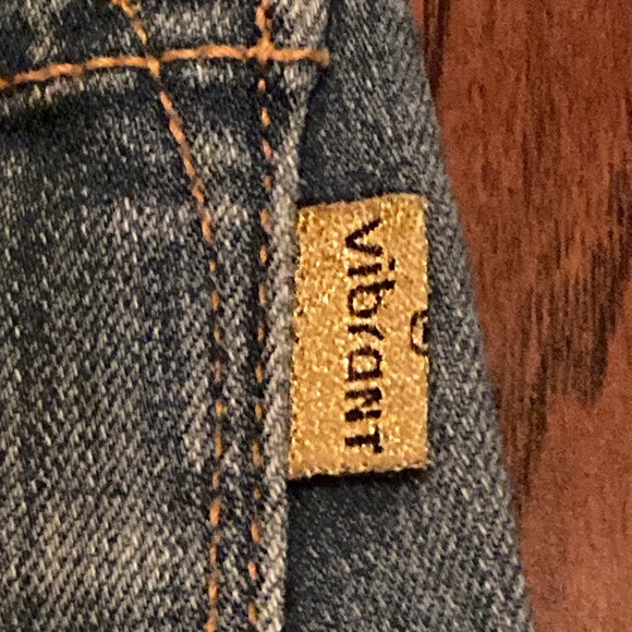 Vibrant Flare Jeans - Picture 6 of 6